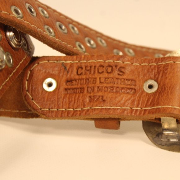 Chico's Leather Moroccan Belt - Picture 4 of 9